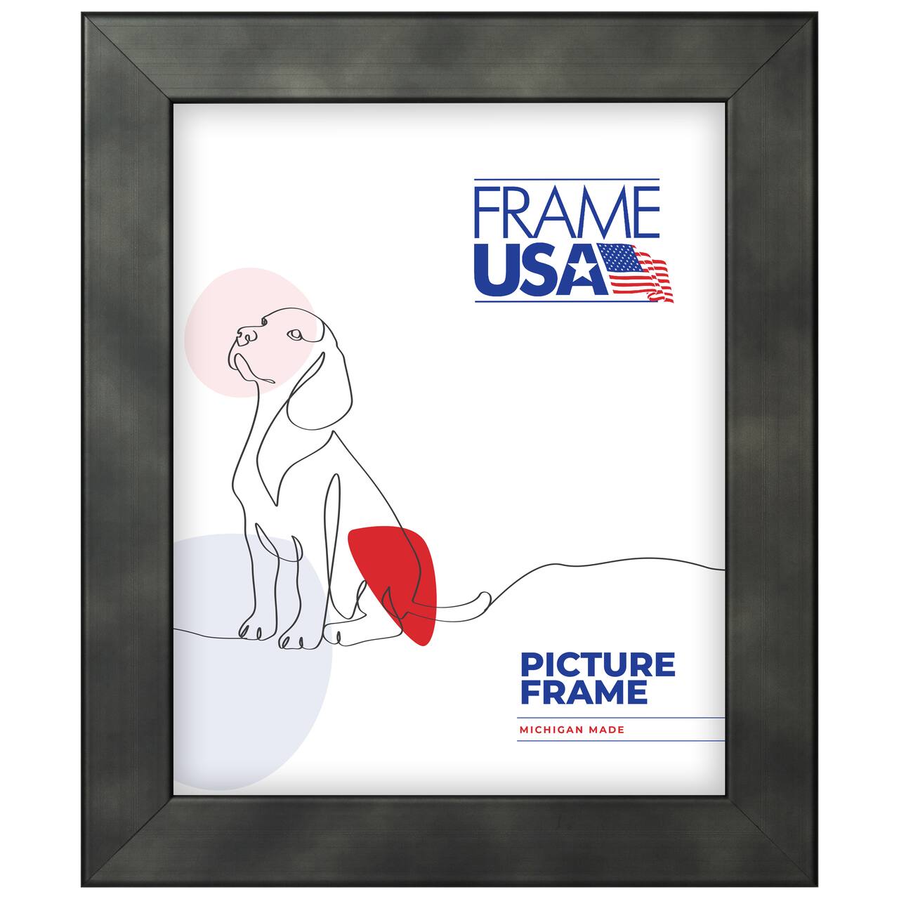 Frame USA Metal Narrow Single Image Picture Frame